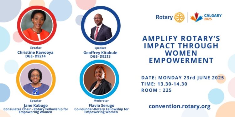 Rotary Fellowship for Empowering Women at the RI Convention in a breakout  session